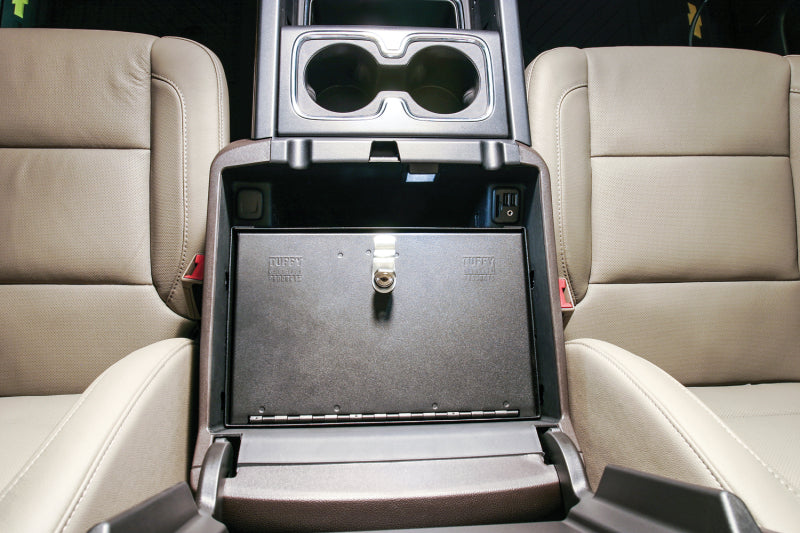 Tuffy Products Console Safe with Keyed Lock for Chevrolet Silverado and GMC Sierra 1500 (Part #320-01)