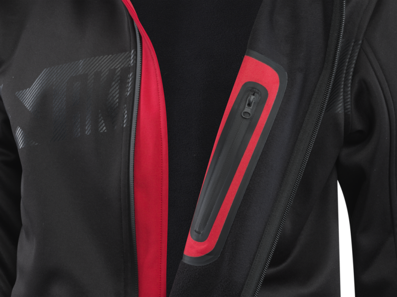 Akrapovic Mens Corpo Softshell Jacket in Black - Size Large