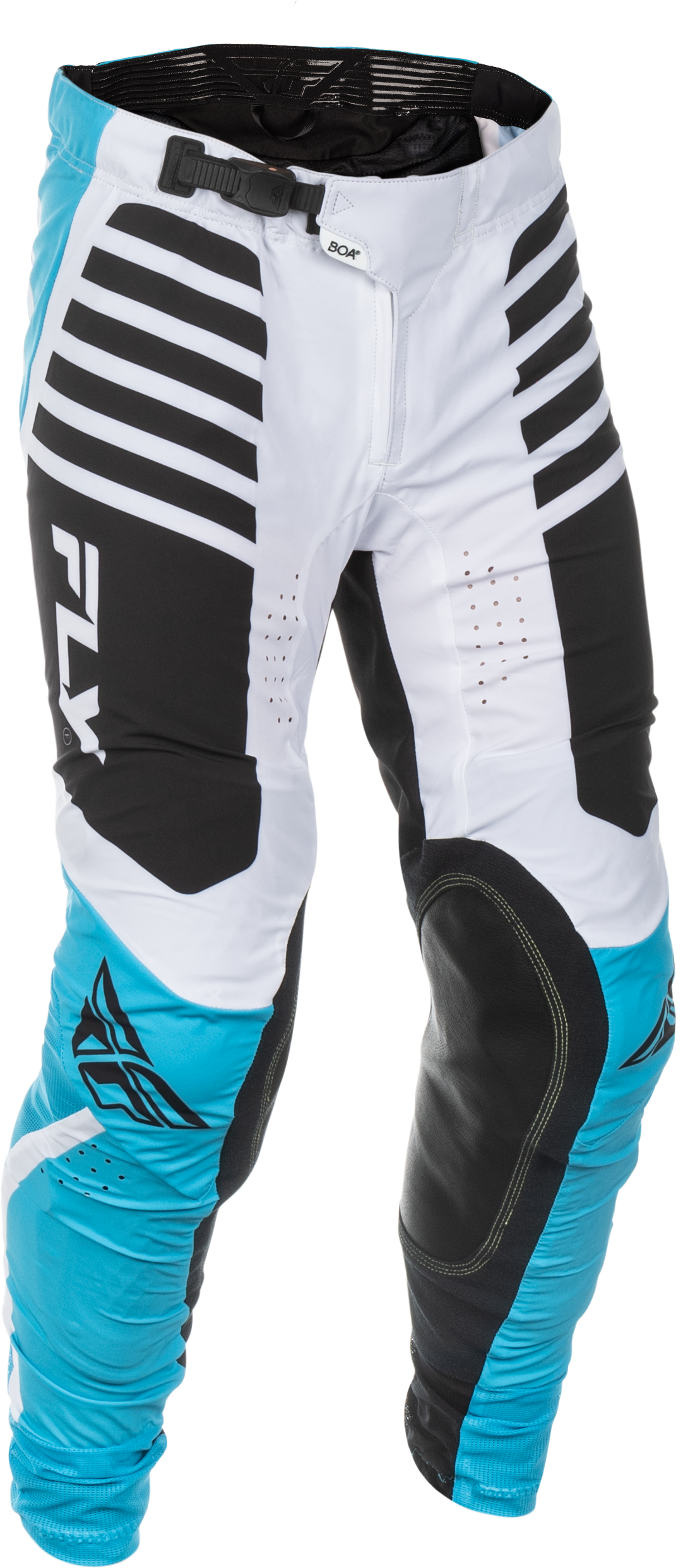 Fly Racing Lite Pants Blue/White/Black Size 32 for Motocross and Off-Road Vehicles