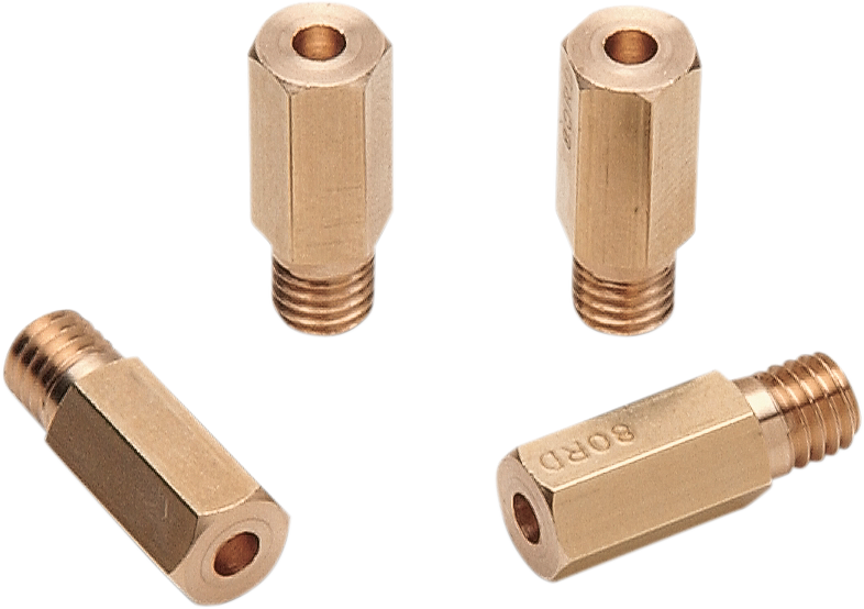 EBC A-Bax Precision Keihin-Style Hex Head (CR Prefix) Main Jets - #130 - 4-Pack CR130-4