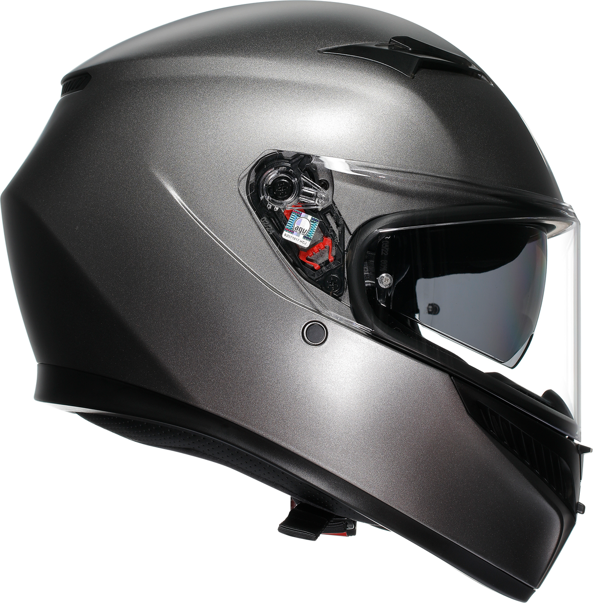 AGV K3 Helmet Mono Matte Luna Gray for Motorcycle Riding - 2XL