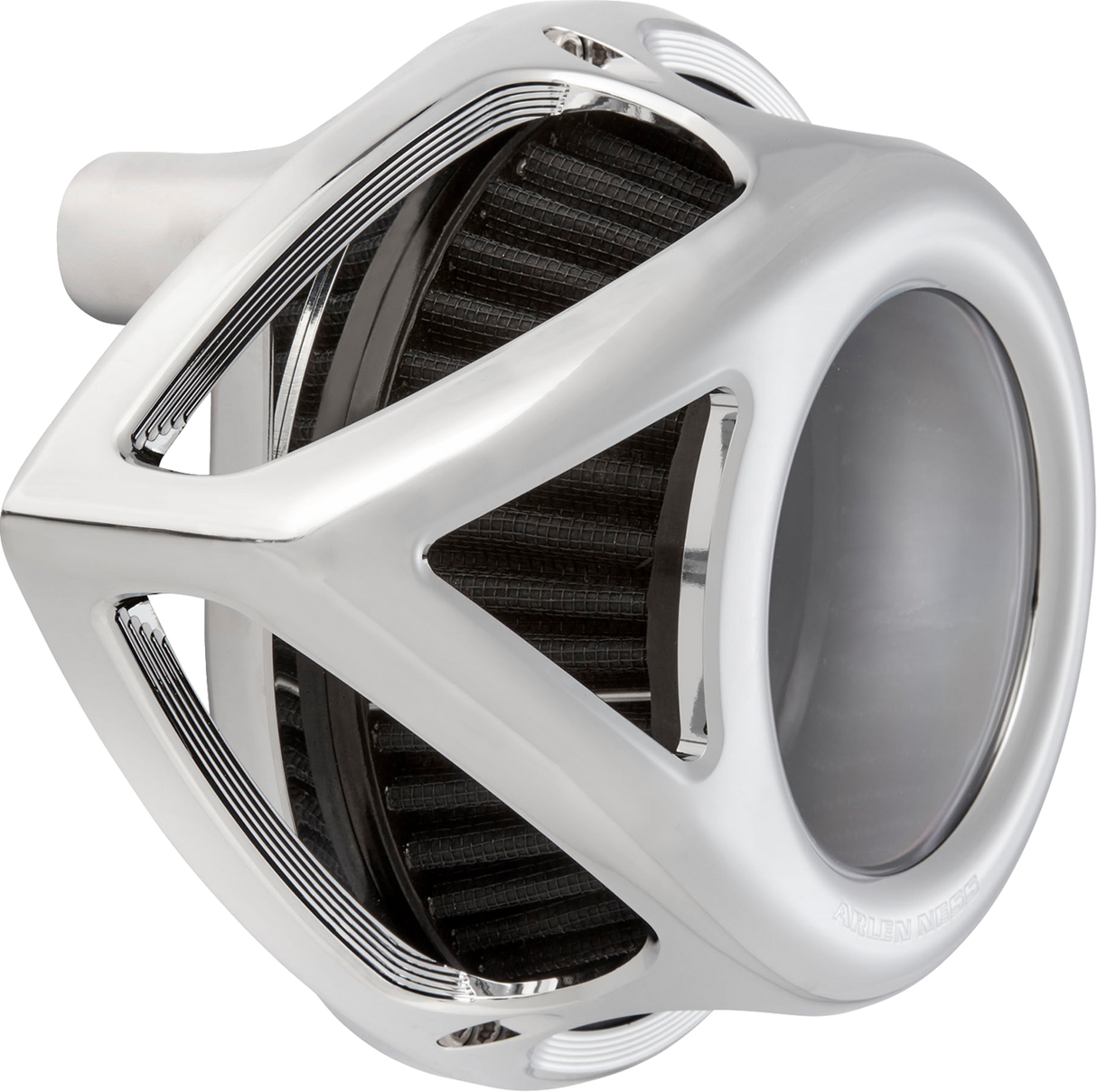 ARLEN NESS Clear Tear Air Cleaner Kit - Chrome 600-243