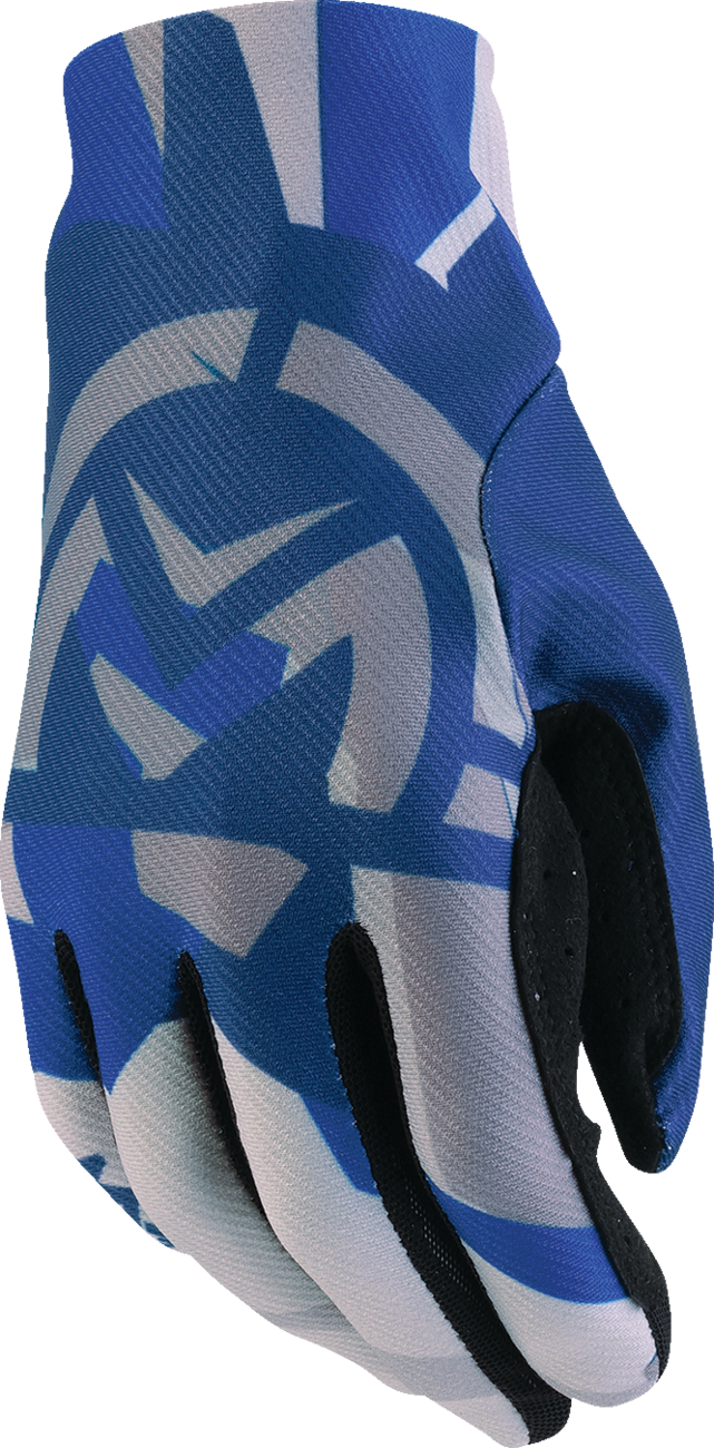 MOOSE OFFROAD MX2™ Gloves - Blue/Gray - Medium 3330-7946