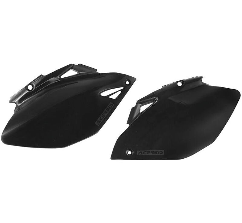 Acerbis Yamaha YZ250F/450F Side Panels by Acerbis, Part Number 2071310001, Fits 2006-2009 Models, Black