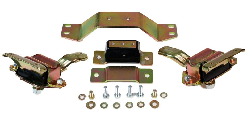 Energy Suspension 4.1130G Performance Polyurethane Motor & Transmission Mount Set for 1999-2004 Ford Mustang 4.6L V8