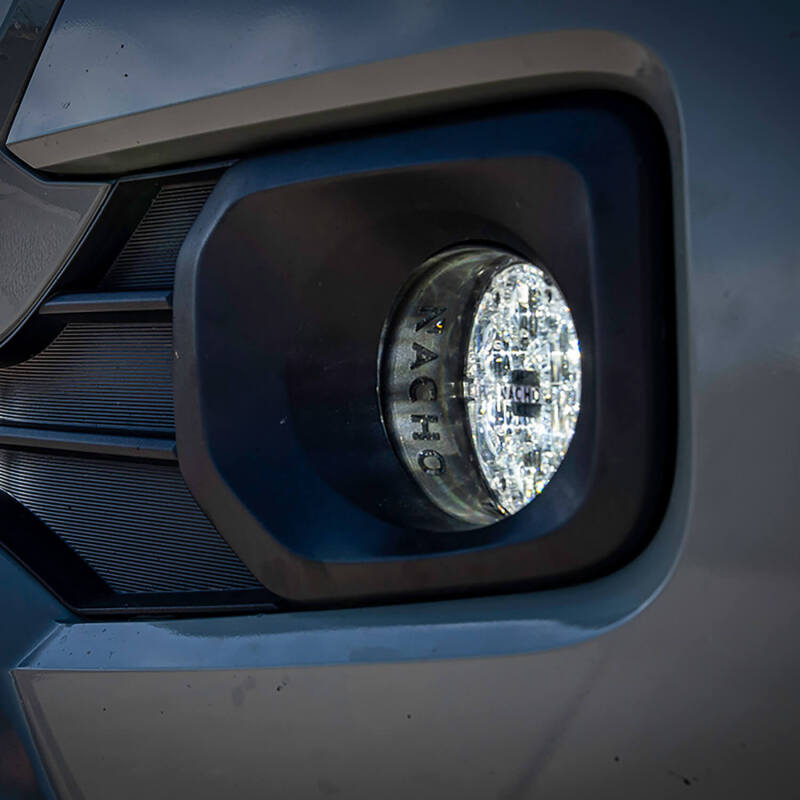 Nacho Offroad Technology Toyota Nacho SAE Only Plug & Play Fog Light Kit - White for Toyota Tundra & Tacoma