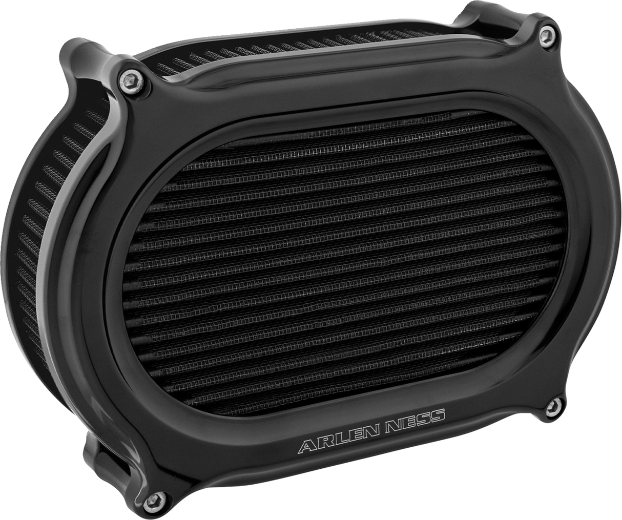 ARLEN NESS Stage 2 Oval Air Cleaner Kit - All Black 600-169