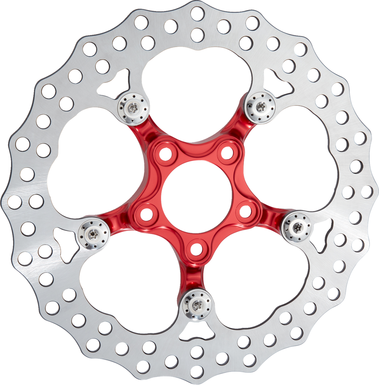 ARLEN NESS Spider Rotor - 12-19/32" - Red - Front 300-111