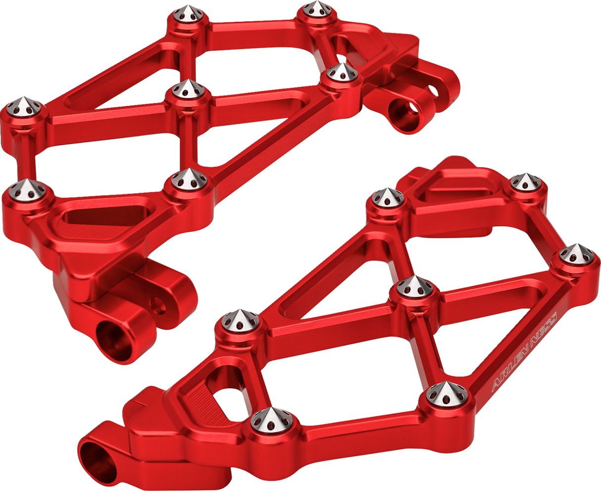 ARLEN NESS Mini Diamond Floorboards - Driver - Red - FLT 410-049
