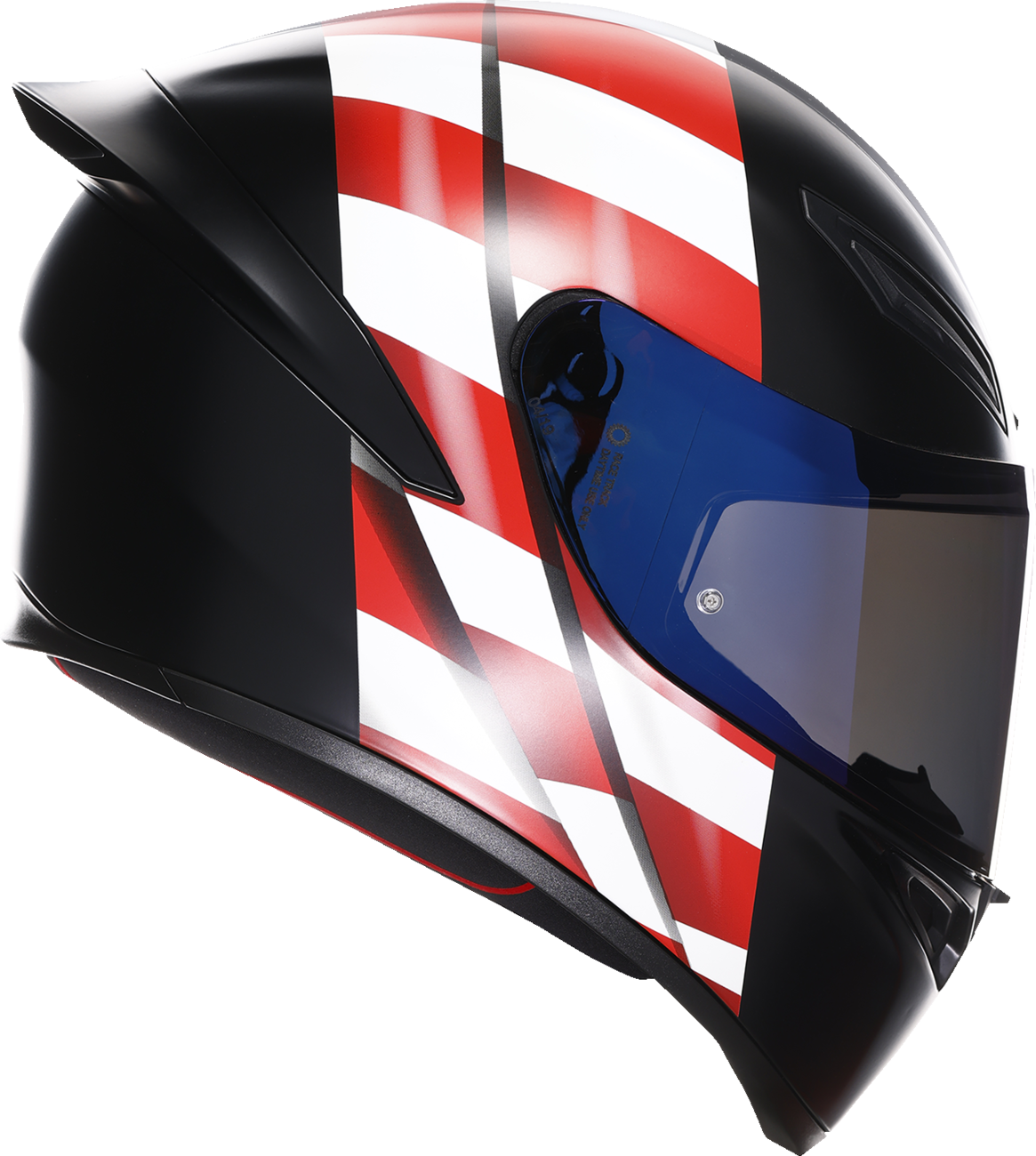 AGV K1 S Helmet with US Flag Design - Red, White & Blue - XS Fitment (Part #2118394003-068-XS)