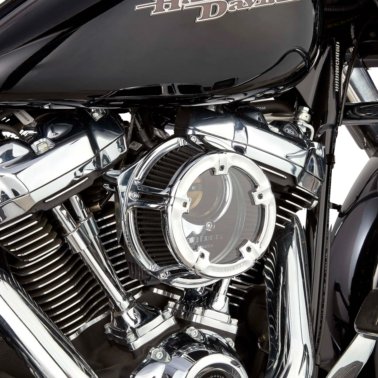 ARLEN NESS Method™ Clear Series Air Cleaner - Chrome 600-238