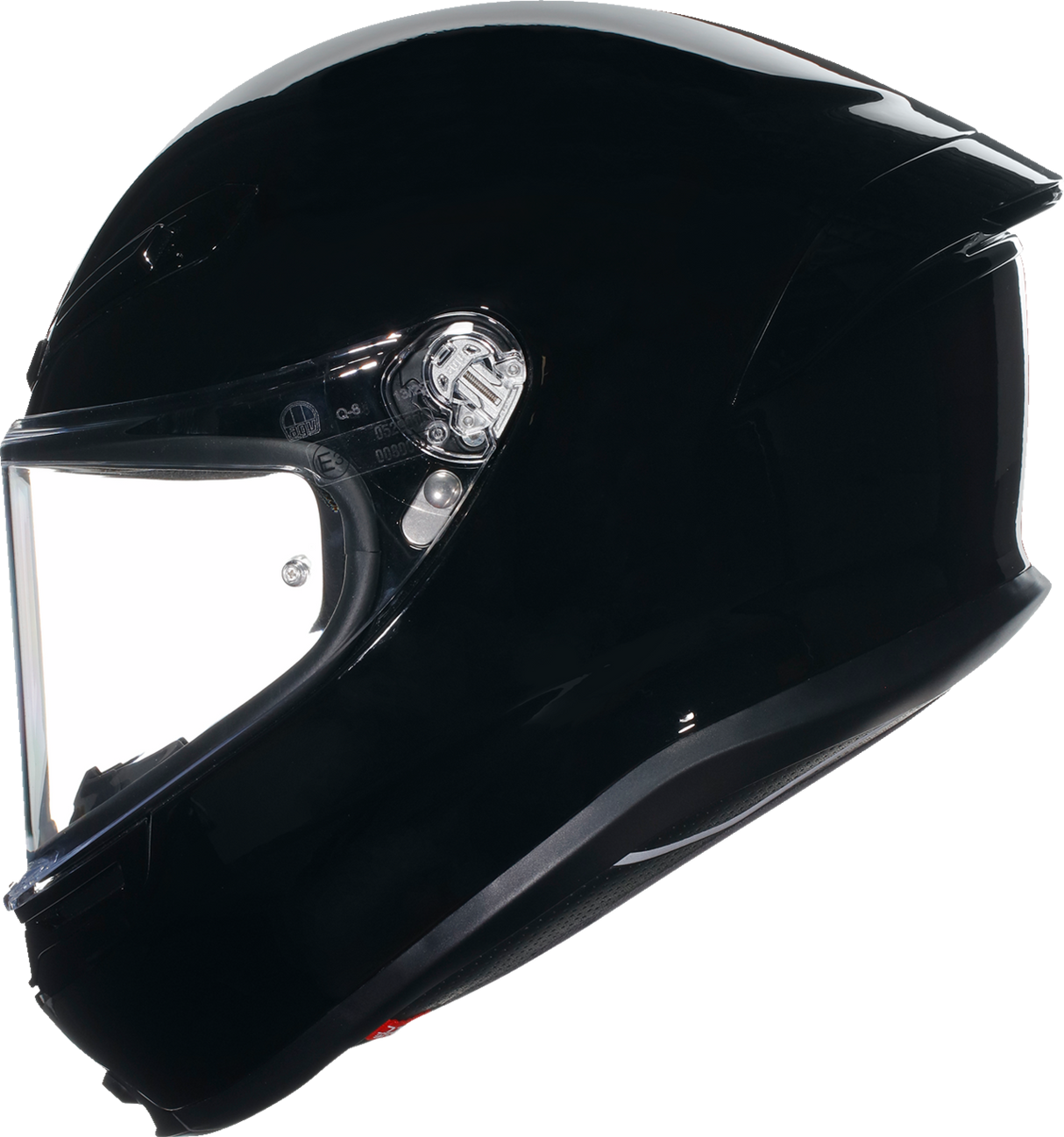 AGV K6 S Helmet - Black for Sport and Street Bikes, Medium, Model 2118395016009M