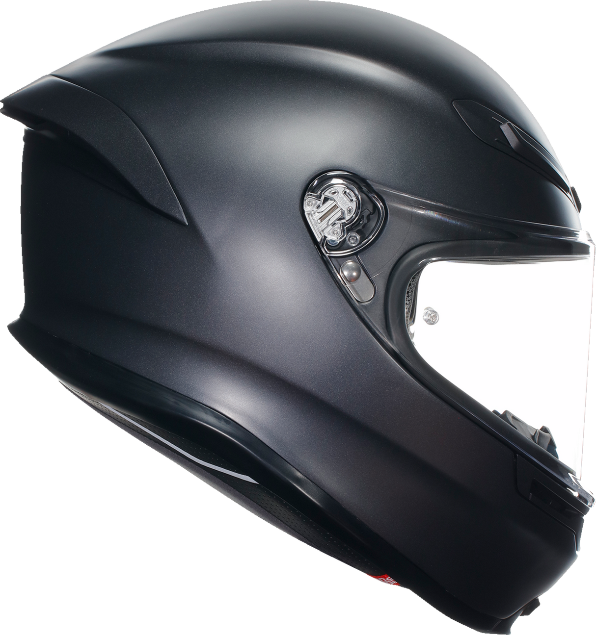AGV K6 S Matte Black Motorcycle Helmet – Medium Fit with Advanced Ventilation and Safety Features for Sport and Street Riders