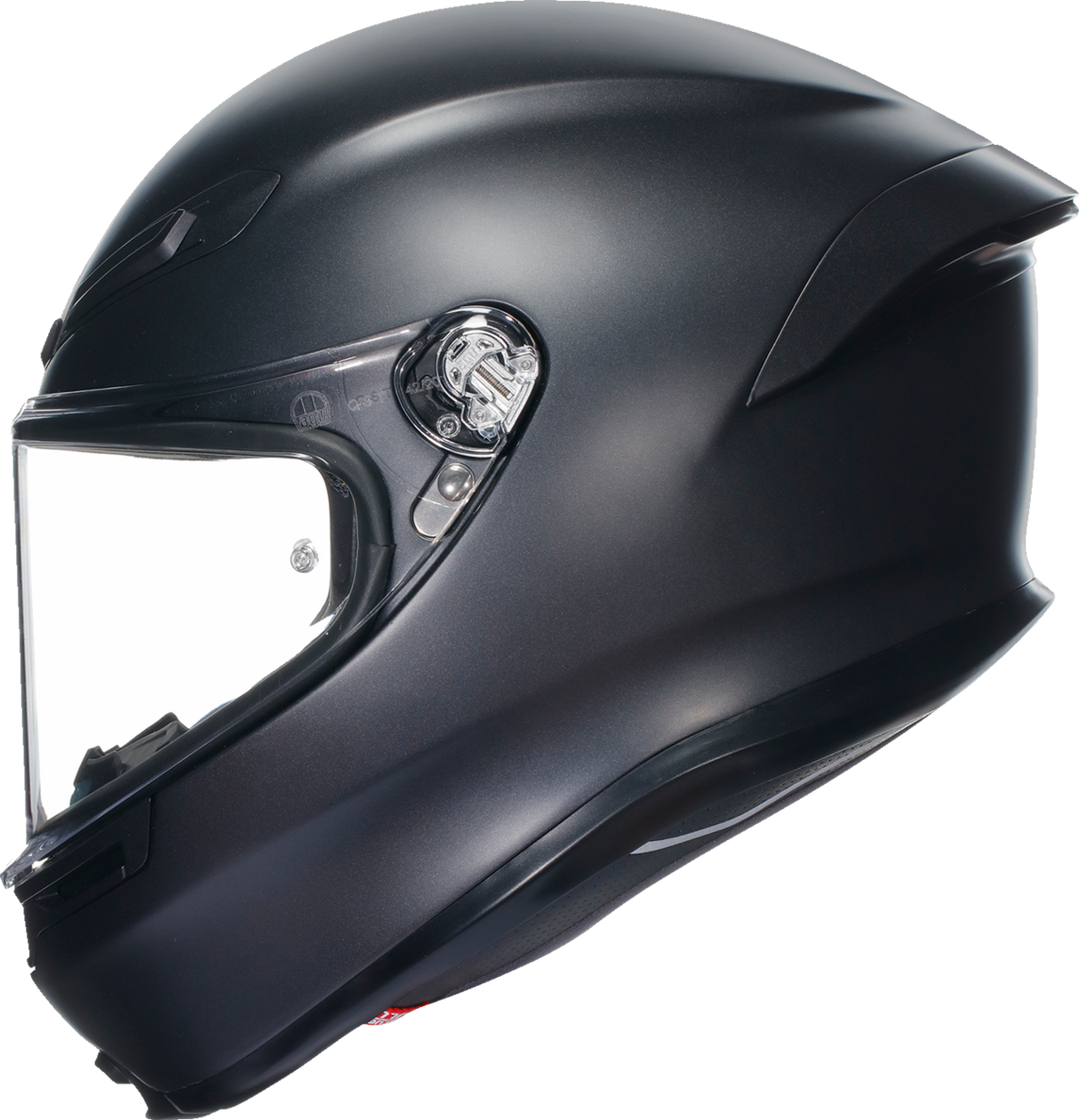 AGV K6 S Matte Black Helmet for Motorcycles - XL (Part Number 2118395016011XL)