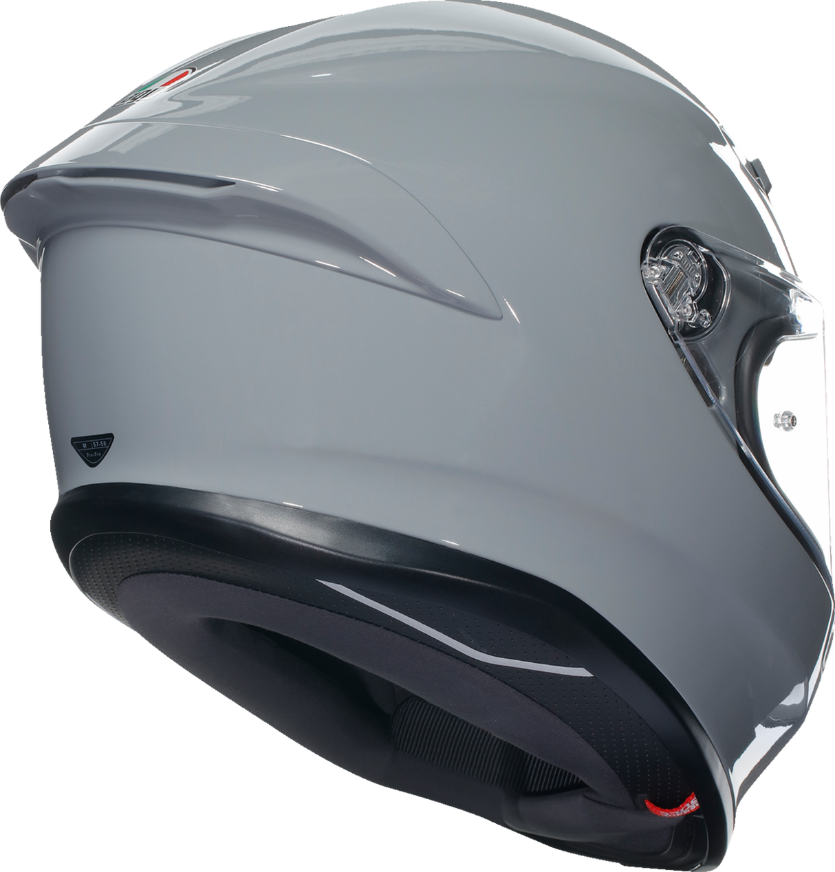 AGV K6 S Helmet in Nardo Gray - Small | Advanced Motorcycle Helmet with Ventilation and Safety Features