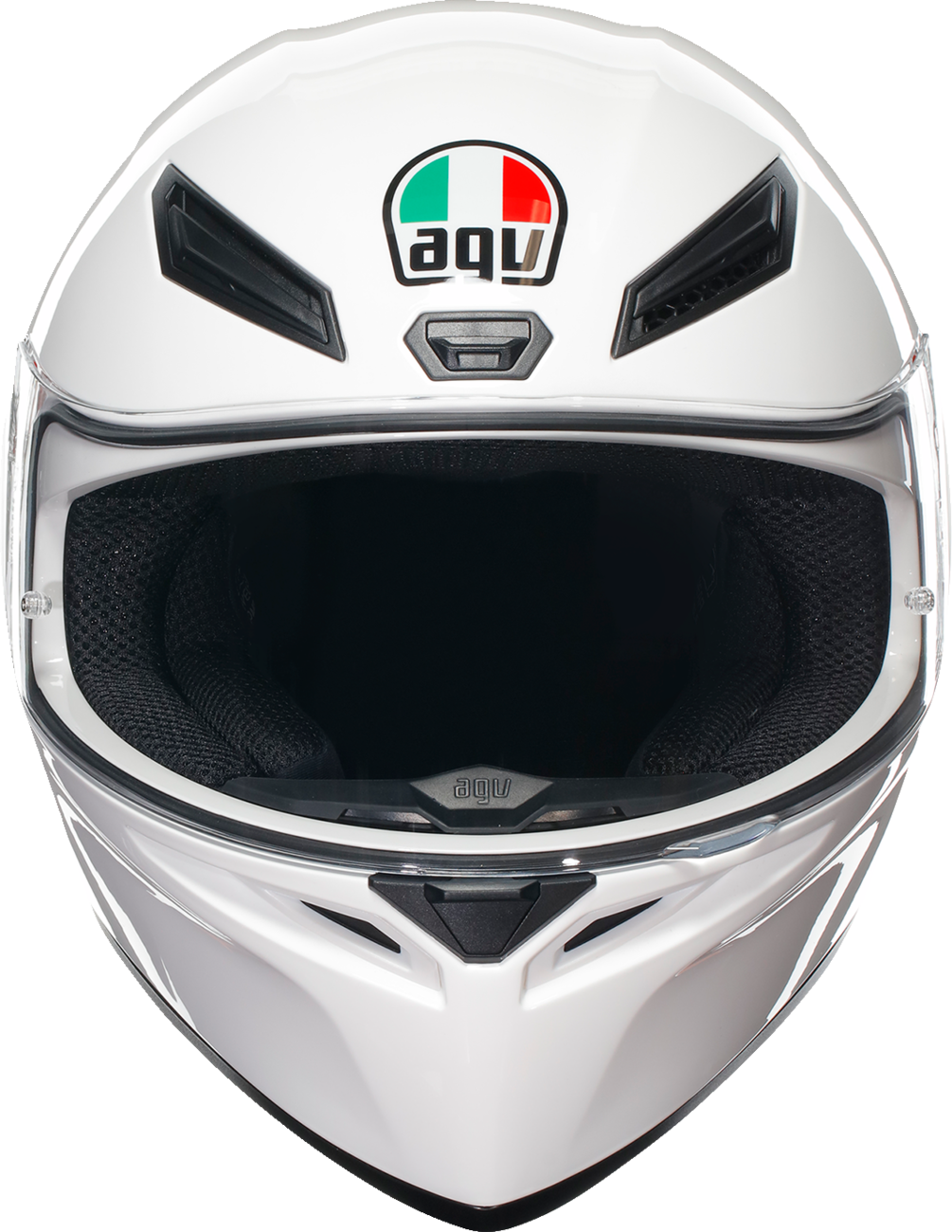 AGV K1 S Helmet - White Small - Sportbike Motorcycle Helmet with Ventilation and Pinlock Prepared Fit for Honda, Yamaha, Kawasaki, Suzuki, and More