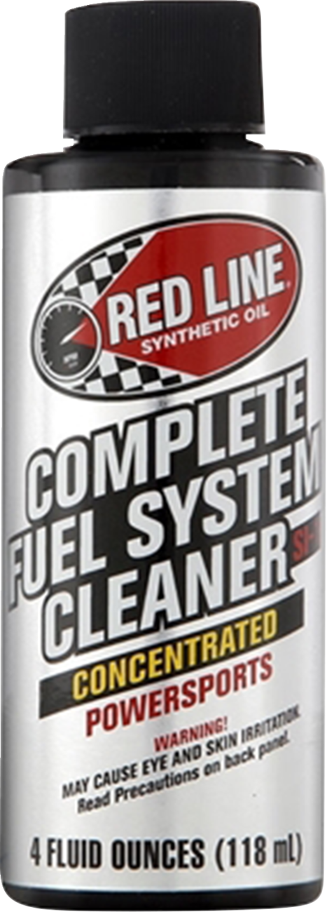 RED LINE SYNTHETIC OIL Complete Fuel System Cleaner - 4 US fl oz. 60102