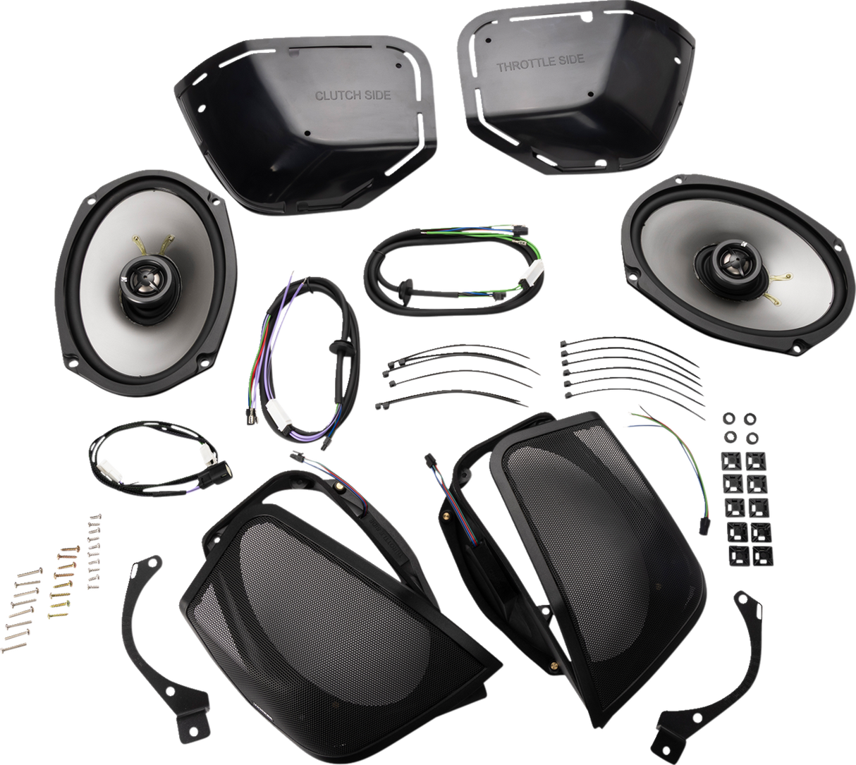 KICKER Cut-In Lid Kit with 6" x 9" Speakers 52HDBX1469