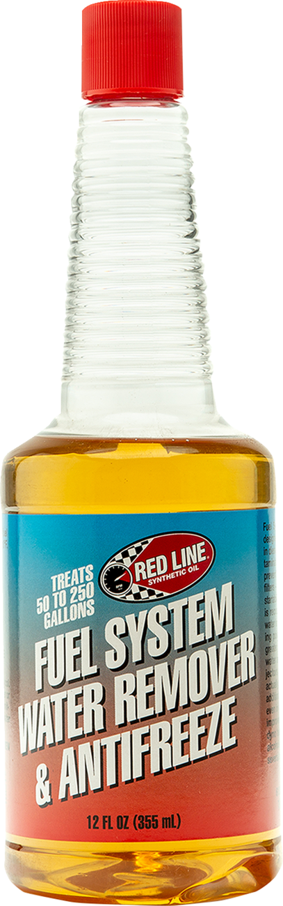 RED LINE SYNTHETIC OIL Fuel System Water Remover and Antifreeze - 12 US fl oz 60302