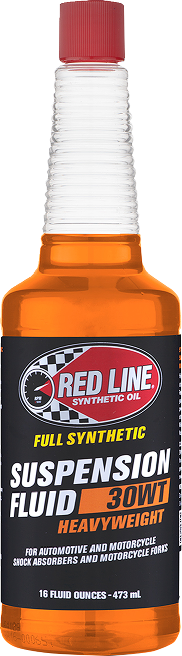 RED LINE SYNTHETIC OIL Heavyweight Suspension Fluid- 30wt - 16 US fl oz. 91142