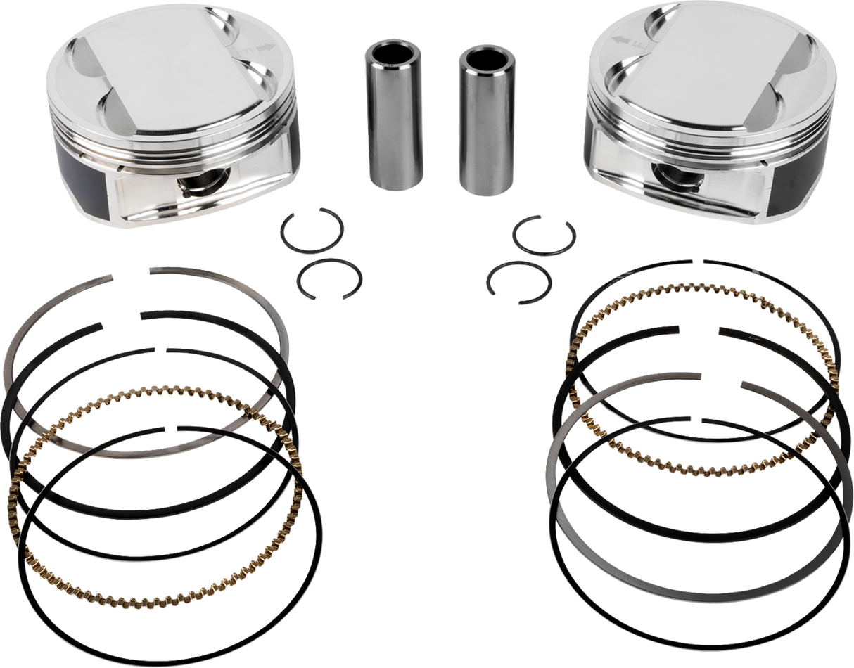 JE PISTONS Piston Kit - 4.125" Bore - 4.375" Stroke - 11.5:1 CR - 114" M8 398729