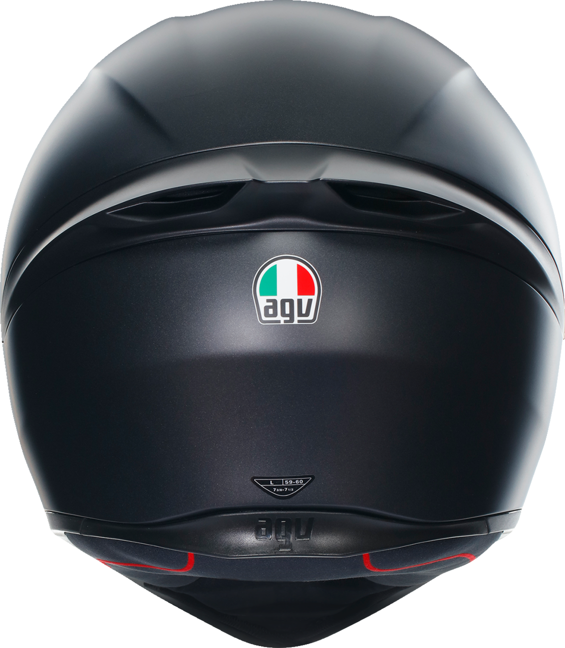 AGV K1 S Matte Black Motorcycle Helmet - 2XL Fit with Ventilation and Pinlock Prepared