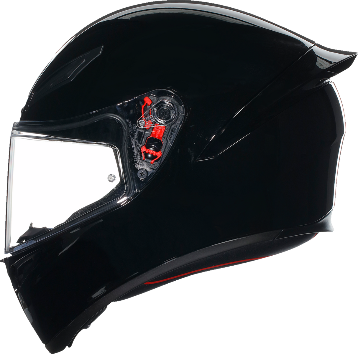 AGV K1 S Helmet - Black for Motorcycle, Cruiser, and Sportbike - Medium (Part Number 2118394018027M)
