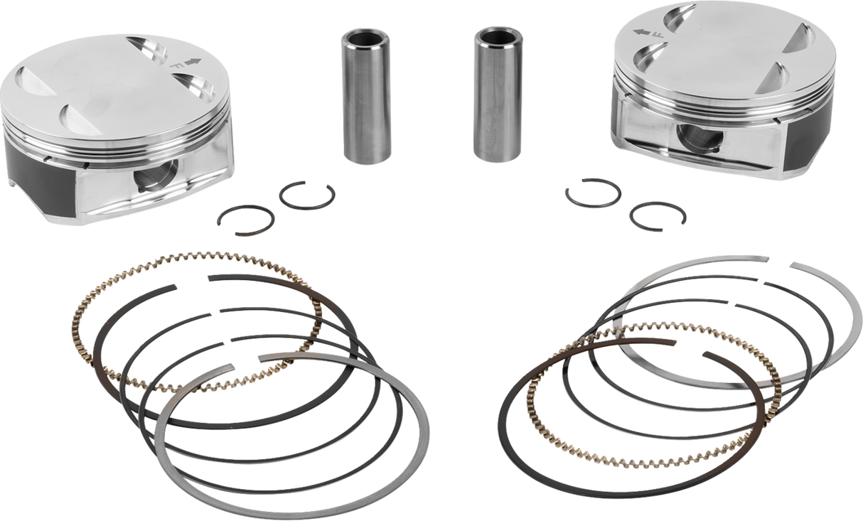 JE PISTONS Piston Kit - 4.260" Bore - 4.500" Stroke - 11.5:1 CR - 108" M8 399158