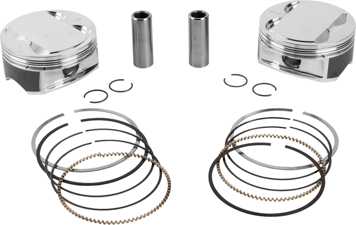 JE PISTONS Piston Kit - 4.260" Bore - 4.375" Stroke - 12.0:1 CR - 114" M8 399161