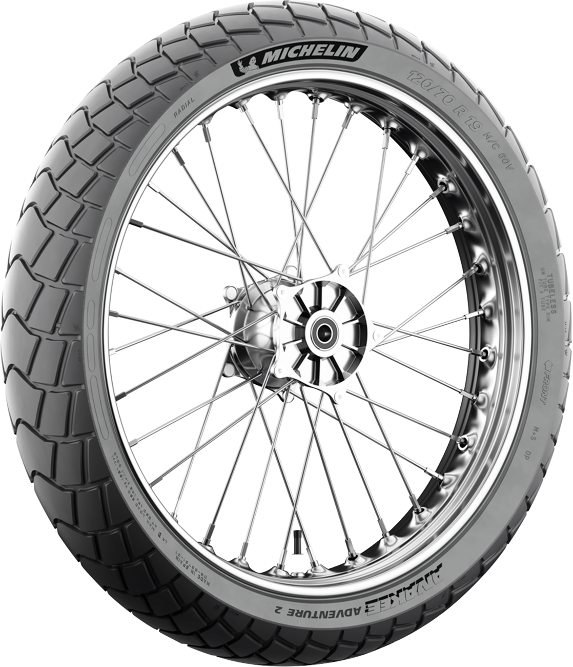 MICHELIN Tire - Anakee Adventure 2 - Front - 120/70R17 - 58V 60948