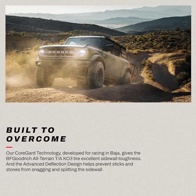 BFGoodrich All Terrain T/A KO3 LT225/75R16 E 115/112S Off-Road Tire