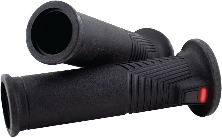 KOSO Artemis Heated Grips 7/8" to 1 inch, 120mm Pair with Universal Fitment for Motorcycles and ATVs