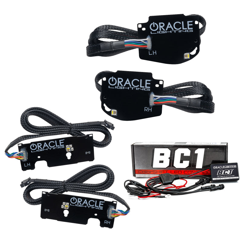 Oracle 19-21 Chevy Camaro SS/RS RGBW+A Headlight DRL Kit - ColorSHIFT w/ BC1 Controller