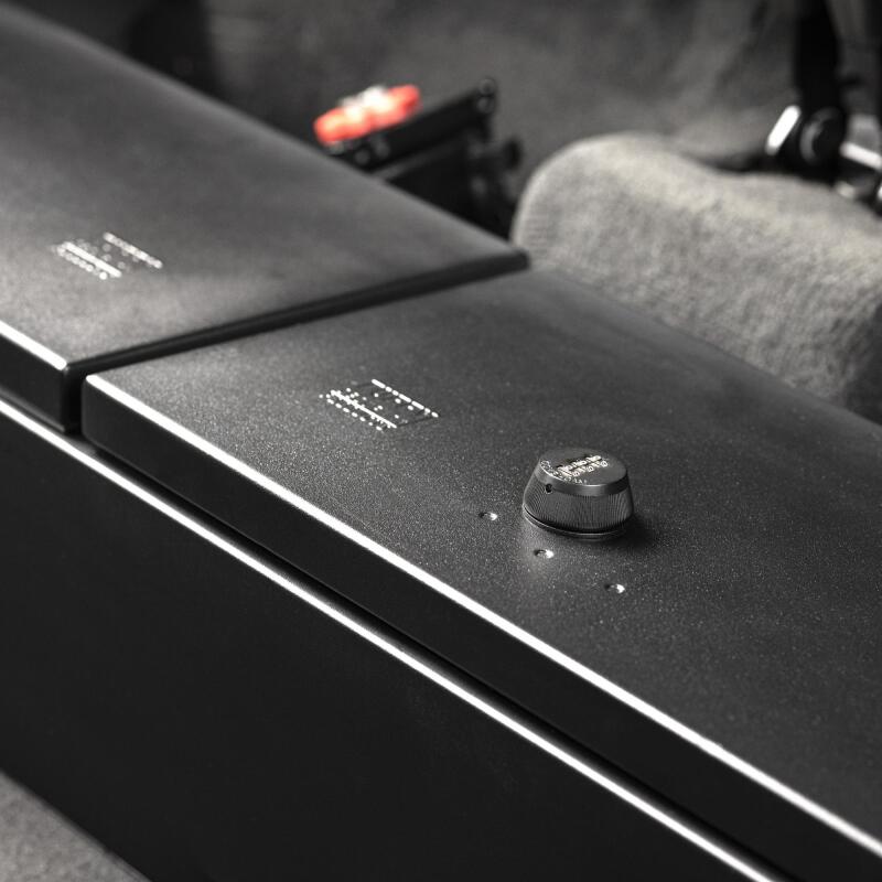 Tuffy Products Underseat Lockbox with Combo Lock for Chevrolet Silverado & GMC Sierra Crew & Double Cab - Model 352-01-A