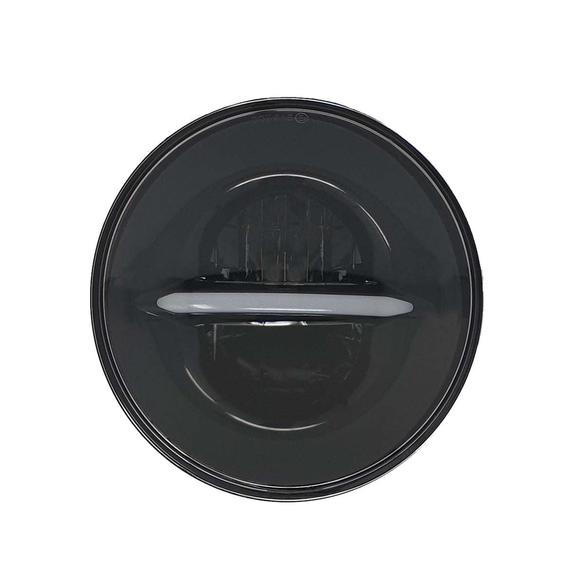 Pathfinder HD5CLB Classic LED Headlight 5.75 inch with Daytime Running Lights for Harley-Davidson Motorcycles