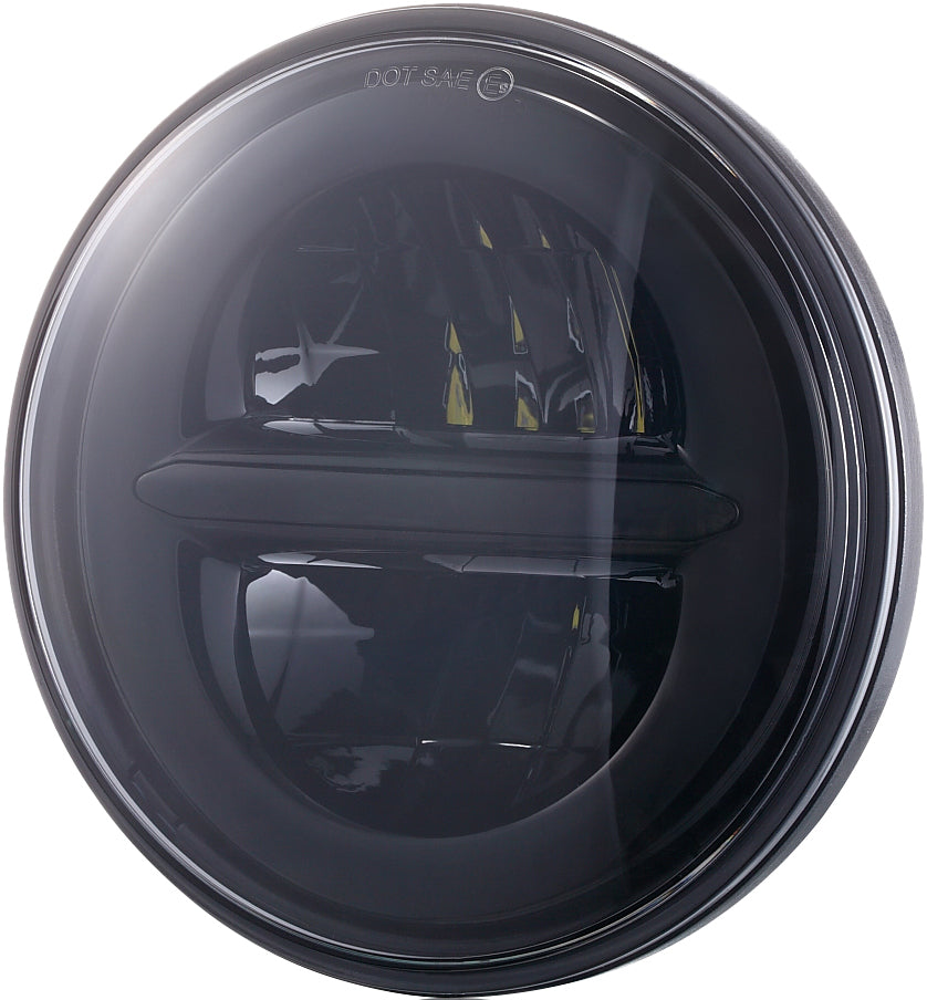 Pathfinder HD5CLB Classic LED Headlight 5.75 inch with Daytime Running Lights for Harley-Davidson Motorcycles