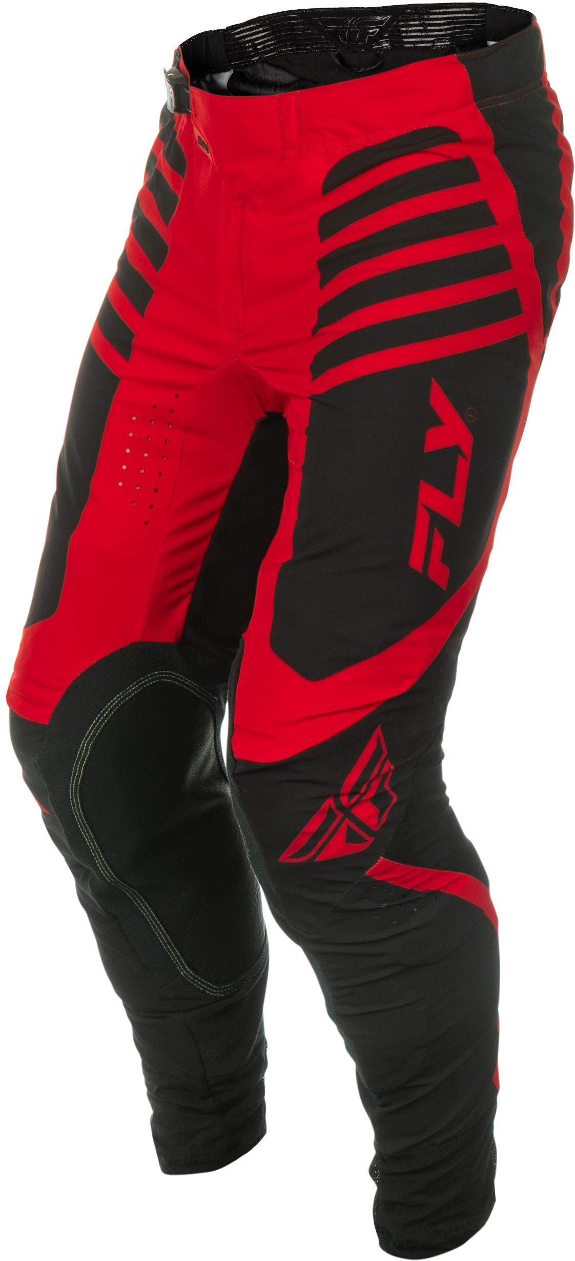 Fly Racing Lite Pants Black/Red Size 36 – Lightweight Motorcycle Riding Gear with Mesh Panels and BOA Fit System for Men and Women