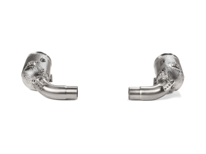 Akrapovic Link-Pipe Set with Catalytic Converter for Porsche 911 Carrera (992) 2019+ – Stainless Steel