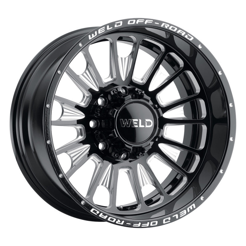Weld Off-Road W121 20x10 Scorch Gloss Black Off-Road Wheel with 6x135 and 6x139.7 Bolt Patterns