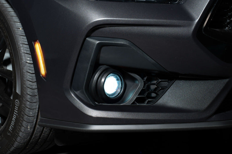 Diode Dynamics 2024 Ford Mustang EcoBoost Elite Series Add-On Fog Lamp Kit Yellow