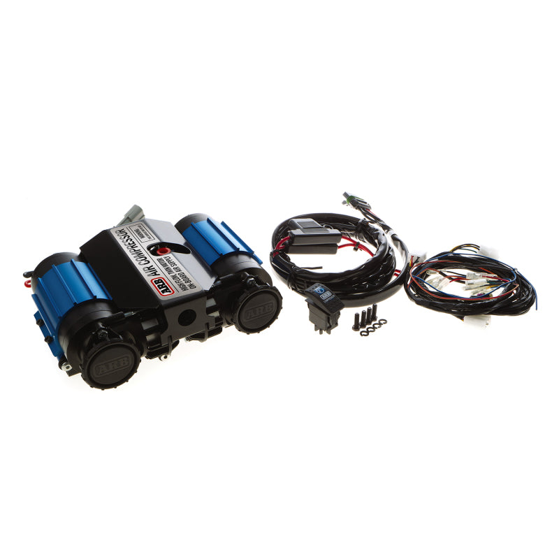 ARB CKMTA12 Twin On-Board 12V Air Compressor Kit for Automotive Use
