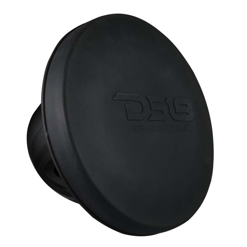 DS18 NXL-10SUB/BK 10-Inch Powersports Subwoofer with Enclosure – 300 Watts RMS, 4 Ohm Single Voice Coil, Black with Covers