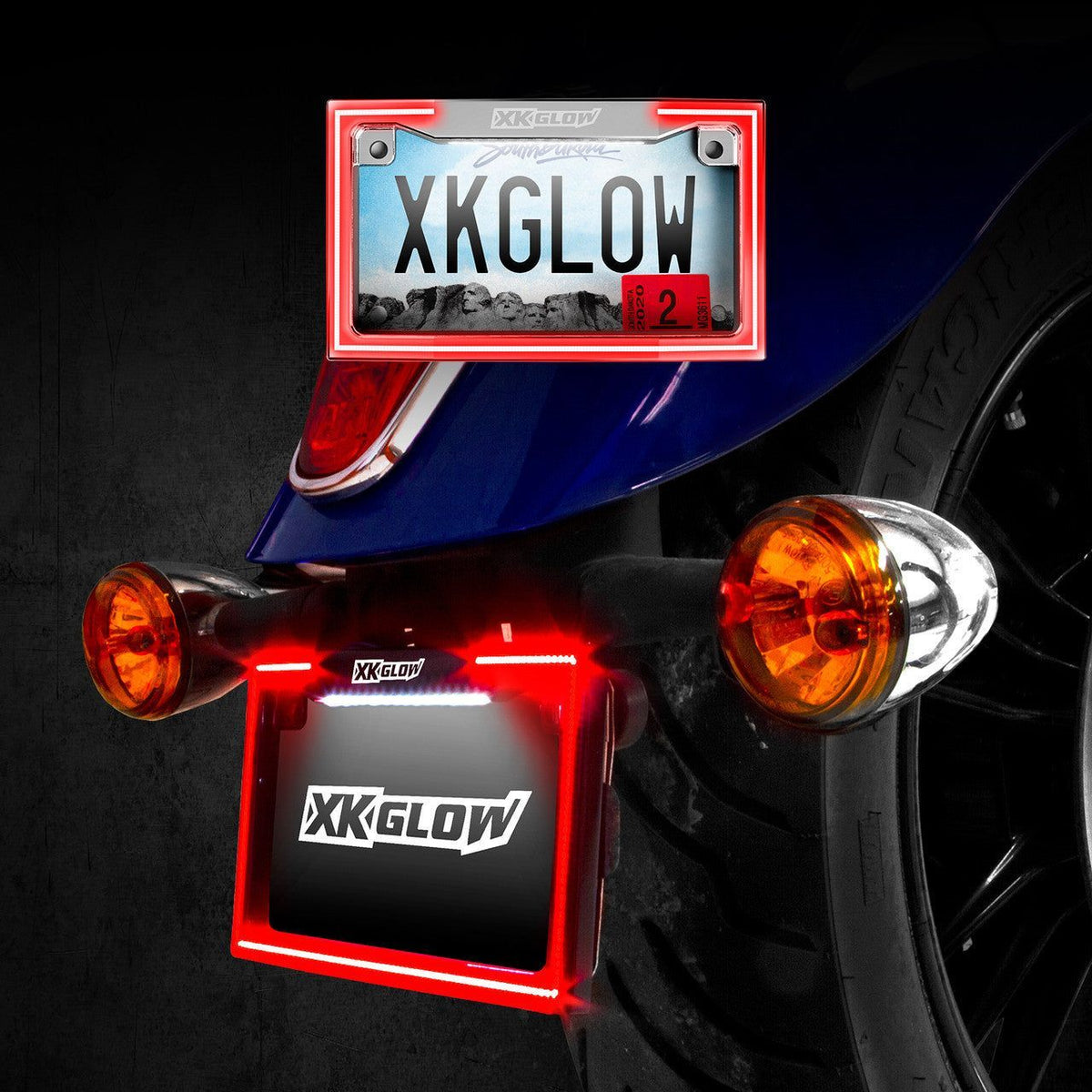 LED License Plate Frame | XK Glow