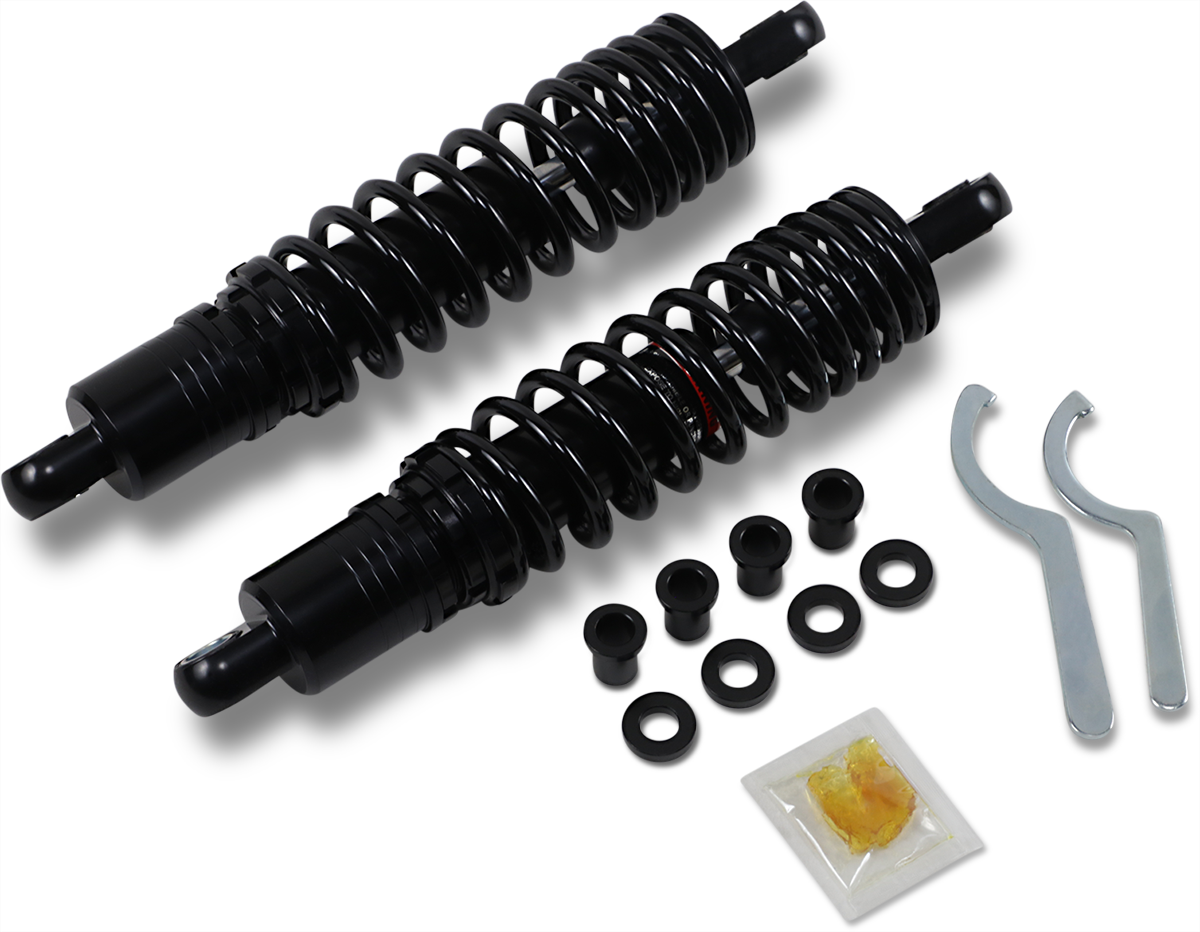 DRAG SPECIALTIES SHOCKS Premium Ride-Height Adjustable Shocks for Harley-Davidson, 12.5 inches, Model C16-0167NUHB