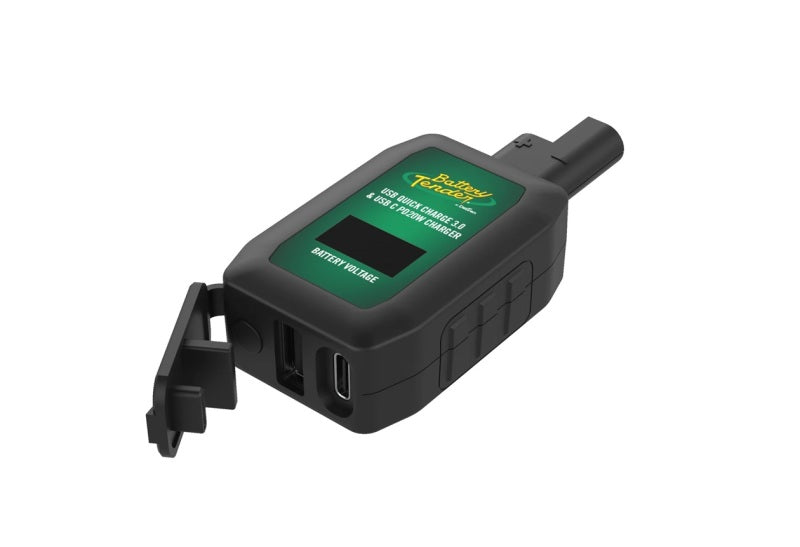 Battery Tender LCD Voltage Indicator with USB Charging Adaptors (Part #081-0159)