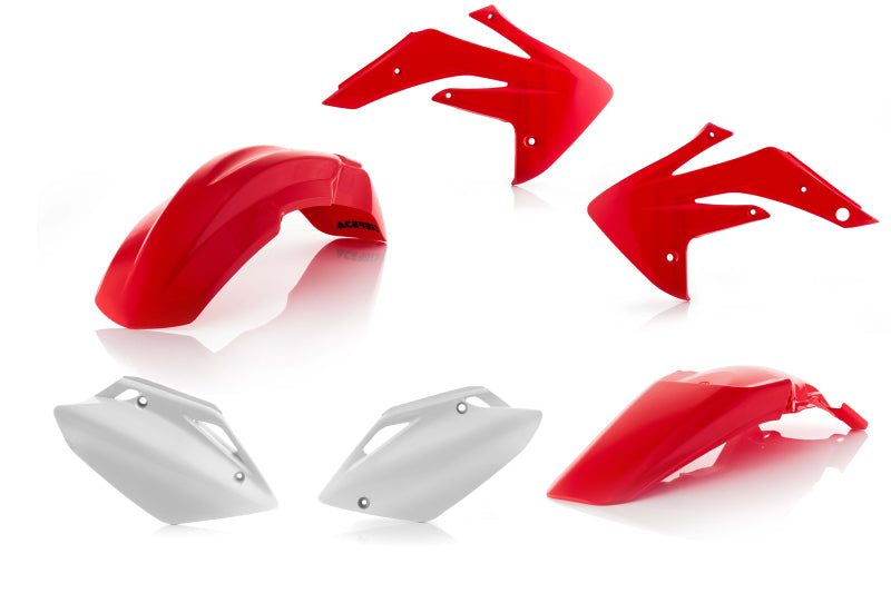 Acerbis Honda CRF150R Plastic Kit - Red/White Original Colors (2007-2024 Models)