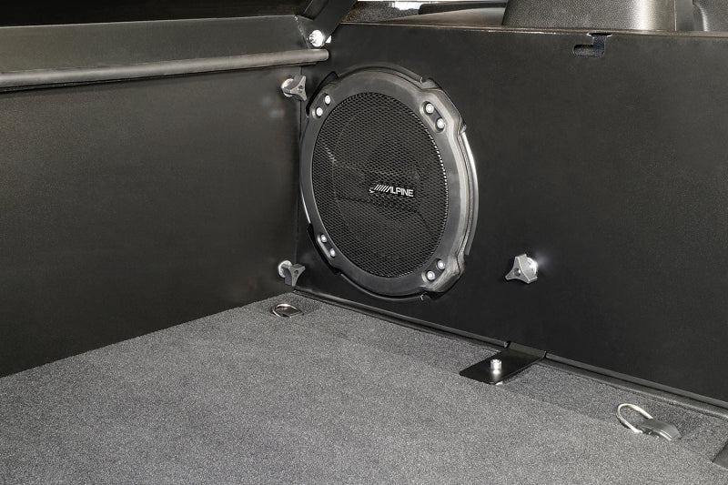 Tuffy Products Deluxe Cargo Enclosure for Jeep Wrangler JL with OEM Subwoofer (Part Number 351-01)