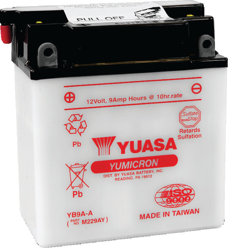 Yuasa YB9A-A Yumicron 12-Volt Battery