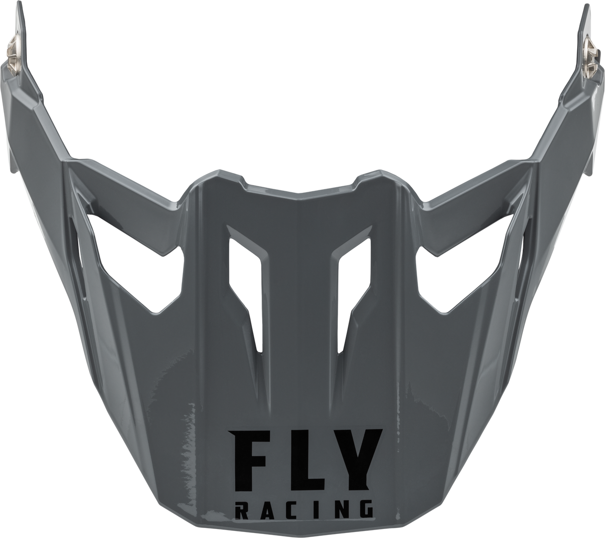 Fly Racing Trekker Solid Helmet Visor Grey - Universal Motorcycle & ATV Fit