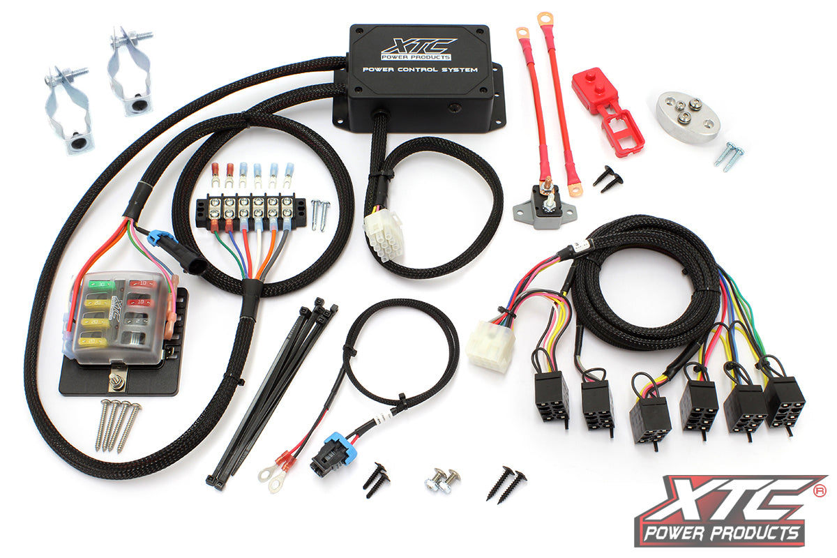 XTC Power Products Plug N Play Power Control with 6 Switch System for Can-Am Maverick X3 Turbo R Models